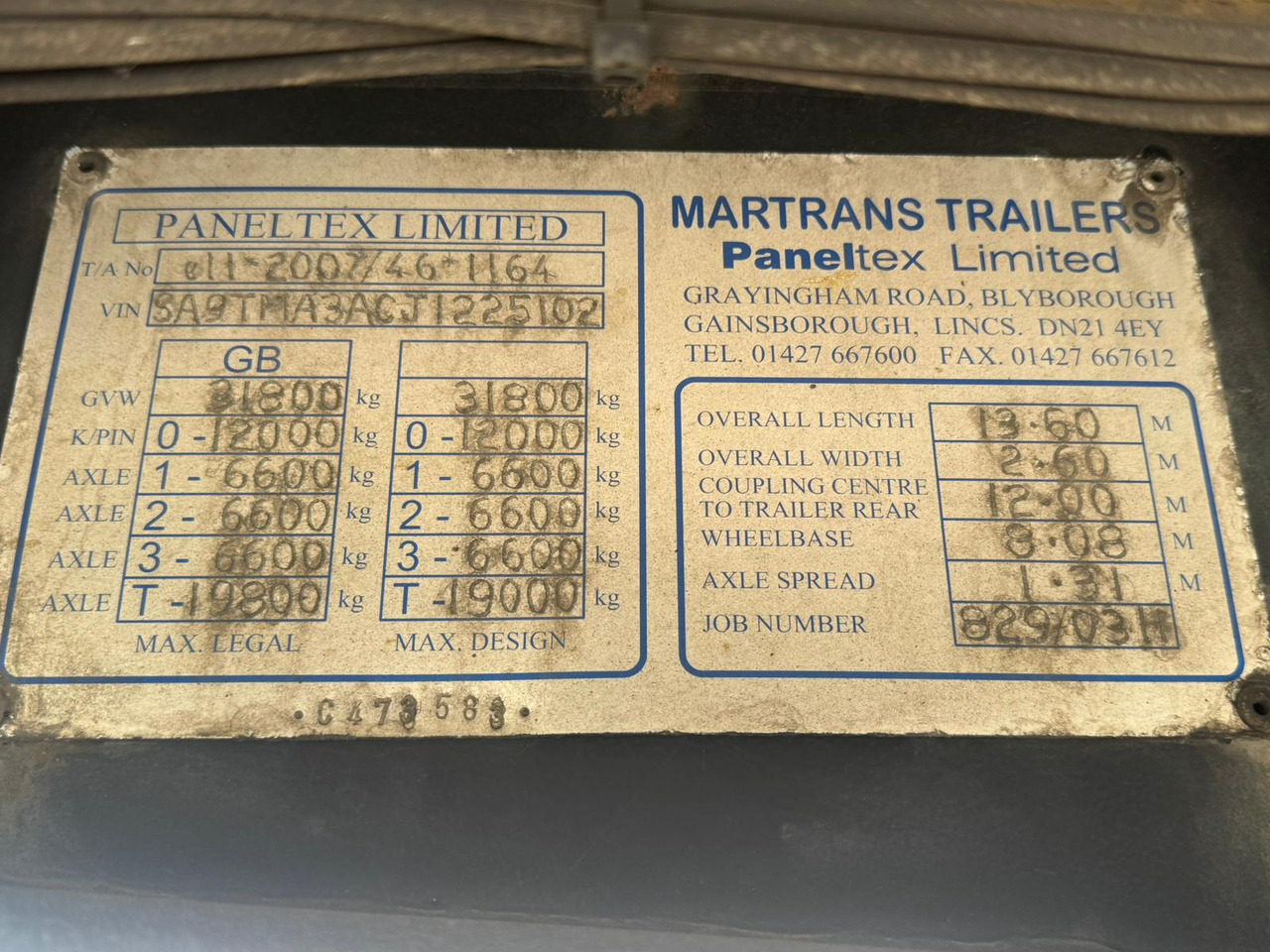 Semi-reboque frigorífico 2017 Krone 13.6m Fridge Trailer – 7820: foto 21 Semi-reboque frigorífico 2017 Krone 13.6m Fridge Trailer – 7820: foto 21