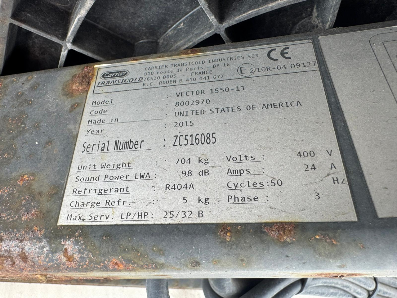 Montracon 2015 Vector 1550 – PCL3035 - Semi-reboque frigorífico: foto 5 Montracon 2015 Vector 1550 – PCL3035 - Semi-reboque frigorífico: foto 5