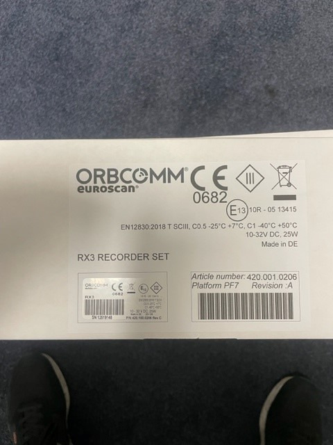 ORBComm – Euroscan - Peça de reposição para Equipamento de refrigeração: foto 3 ORBComm – Euroscan - Peça de reposição para Equipamento de refrigeração: foto 3