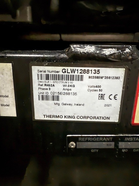 Thermo King SLX300 I S/N : GLW1288135 - Equipamento de refrigeração: foto 2 Thermo King SLX300 I S/N : GLW1288135 - Equipamento de refrigeração: foto 2