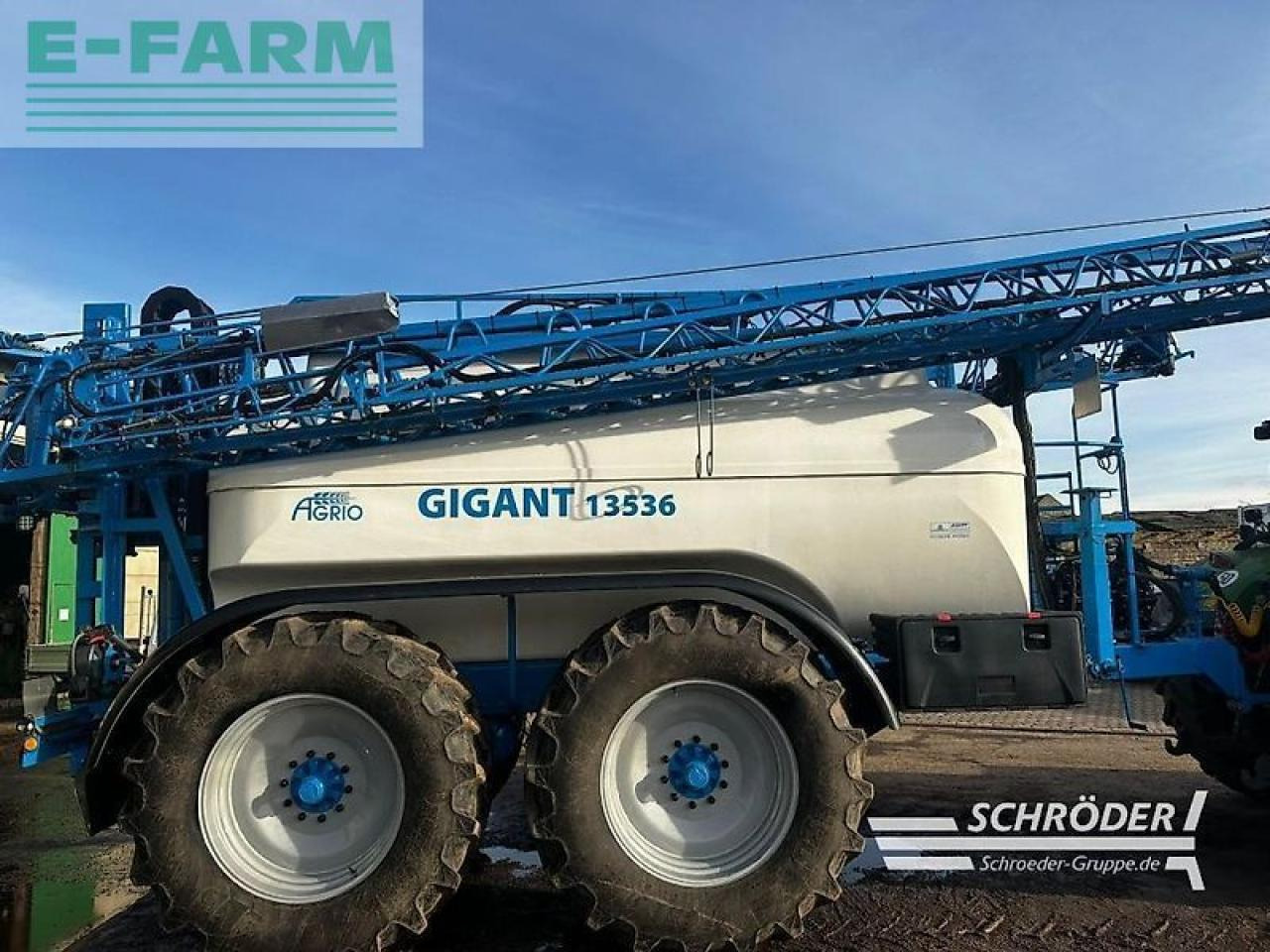 Agrio agrio gigant 13500 - Pulverizador de arrastar: foto 3 Agrio agrio gigant 13500 - Pulverizador de arrastar: foto 3