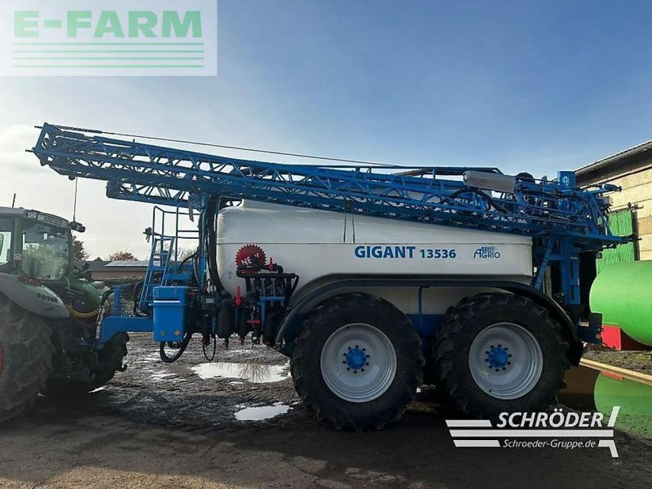 Agrio agrio gigant 13500 - Pulverizador de arrastar: foto 1 Agrio agrio gigant 13500 - Pulverizador de arrastar: foto 1