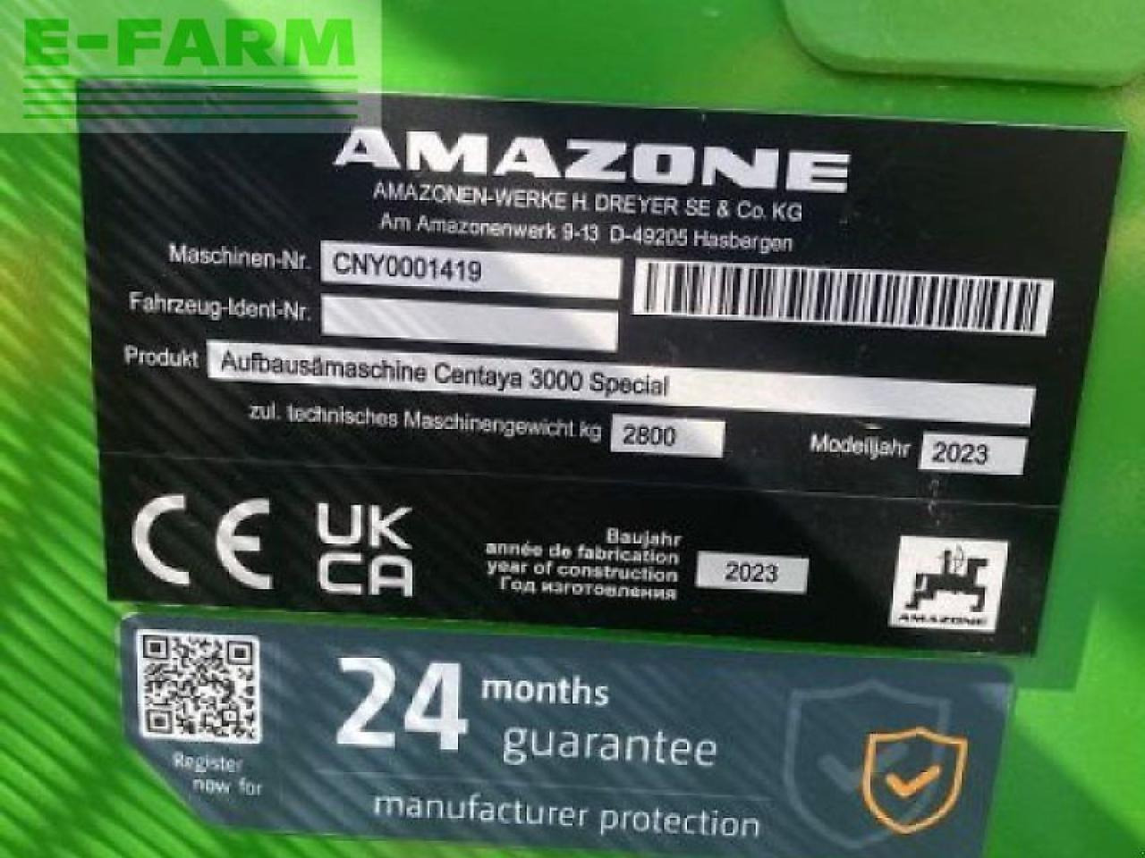 Amazone centaya 3000 special + ke 3002 - Semeadeira: foto 5 Amazone centaya 3000 special + ke 3002 - Semeadeira: foto 5