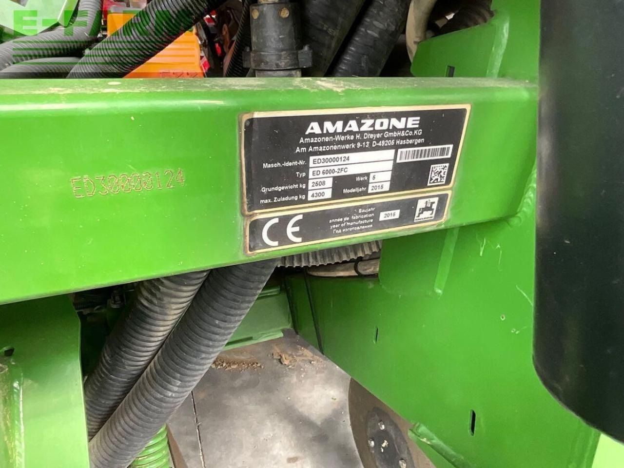 Amazone ed 6000-2 fc - Semeadora de precisão: foto 2 Amazone ed 6000-2 fc - Semeadora de precisão: foto 2