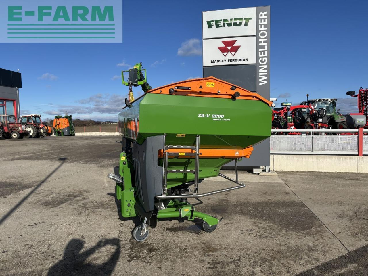 Amazone za-v 3200 profis tronic - Distribuidor de fertilizantes: foto 4 Amazone za-v 3200 profis tronic - Distribuidor de fertilizantes: foto 4