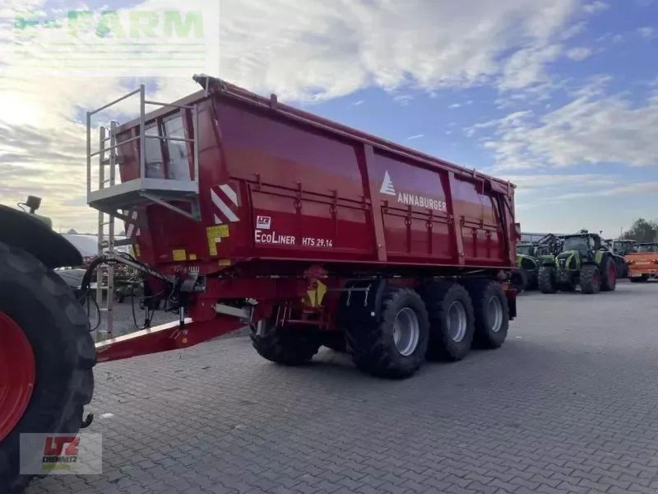 Annaburger hts 29g.14 pa eco-liner mulden - Reboque basculante agrícola: foto 1 Annaburger hts 29g.14 pa eco-liner mulden - Reboque basculante agrícola: foto 1