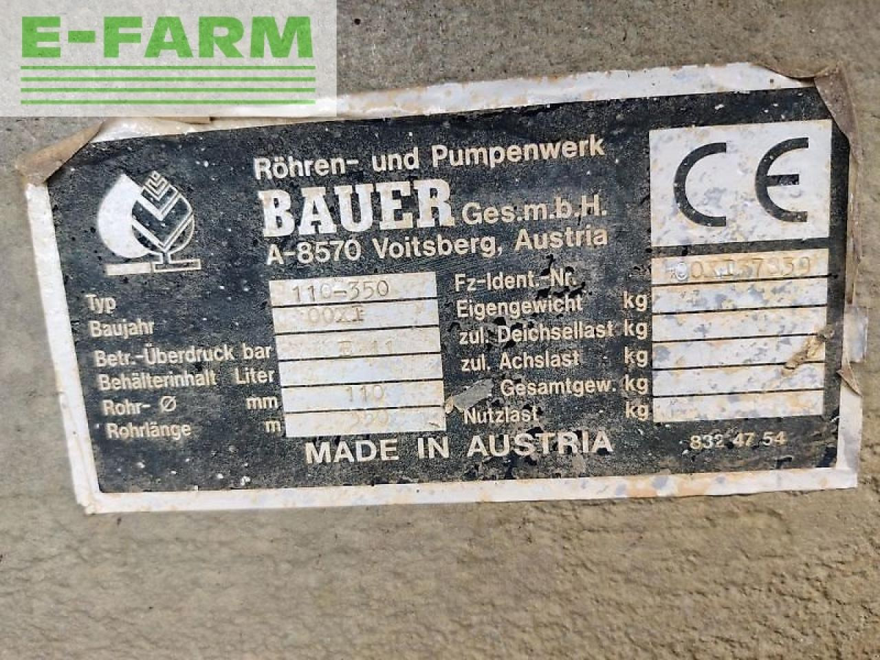 Equipamento para irrigação Bauer e 11 110/350: foto 6