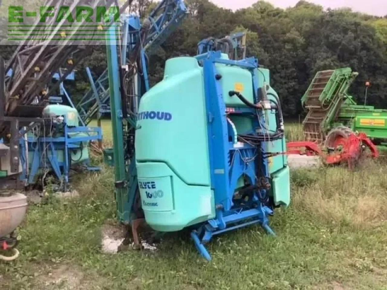 Berthoud elyte 1600 - Pulverizador de arrastar: foto 2 Berthoud elyte 1600 - Pulverizador de arrastar: foto 2