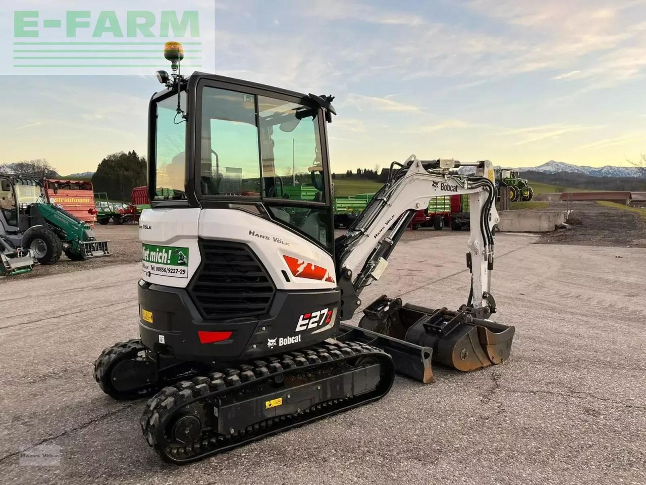 Bobcat e 27z - Mini escavadeira: foto 5 Bobcat e 27z - Mini escavadeira: foto 5