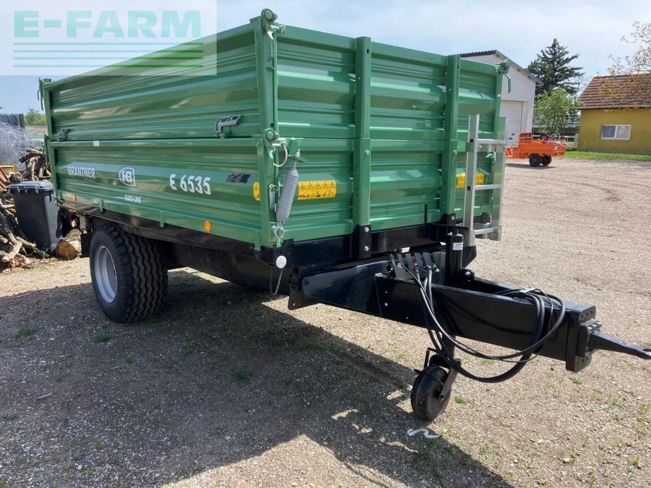 Brantner E 6535 Euro-Line - Reboque basculante agrícola: foto 1 Brantner E 6535 Euro-Line - Reboque basculante agrícola: foto 1
