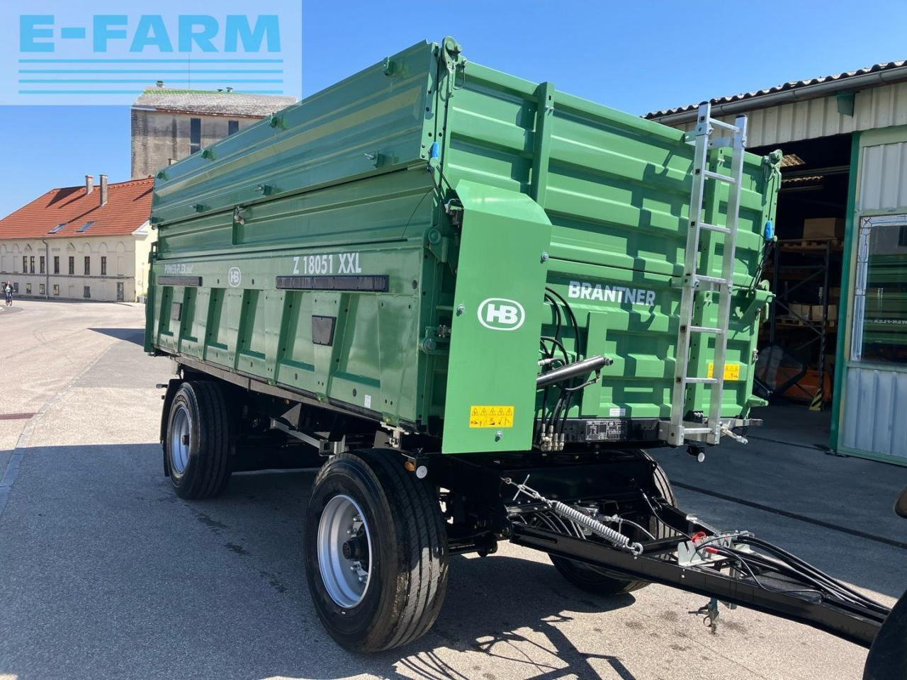 Brantner HB Z18051/2XXL - Reboque basculante agrícola: foto 4 Brantner HB Z18051/2XXL - Reboque basculante agrícola: foto 4