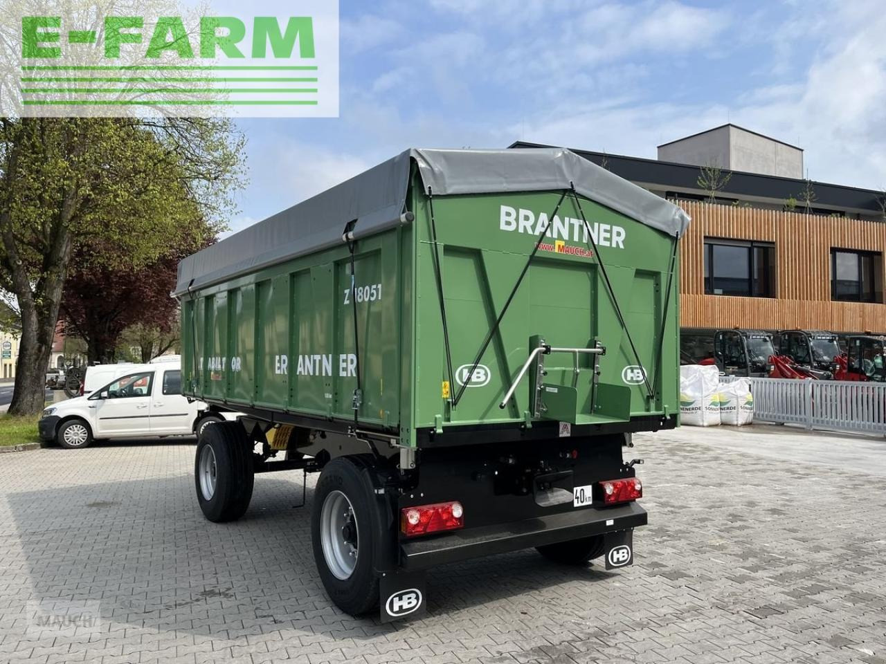 Reboque basculante agrícola Brantner z 18051 aktion 40km/h: foto 7