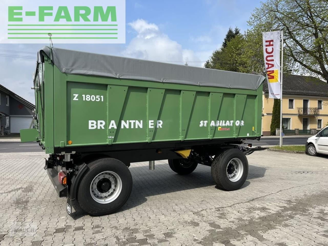 Reboque basculante agrícola Brantner z 18051 aktion 40km/h: foto 10
