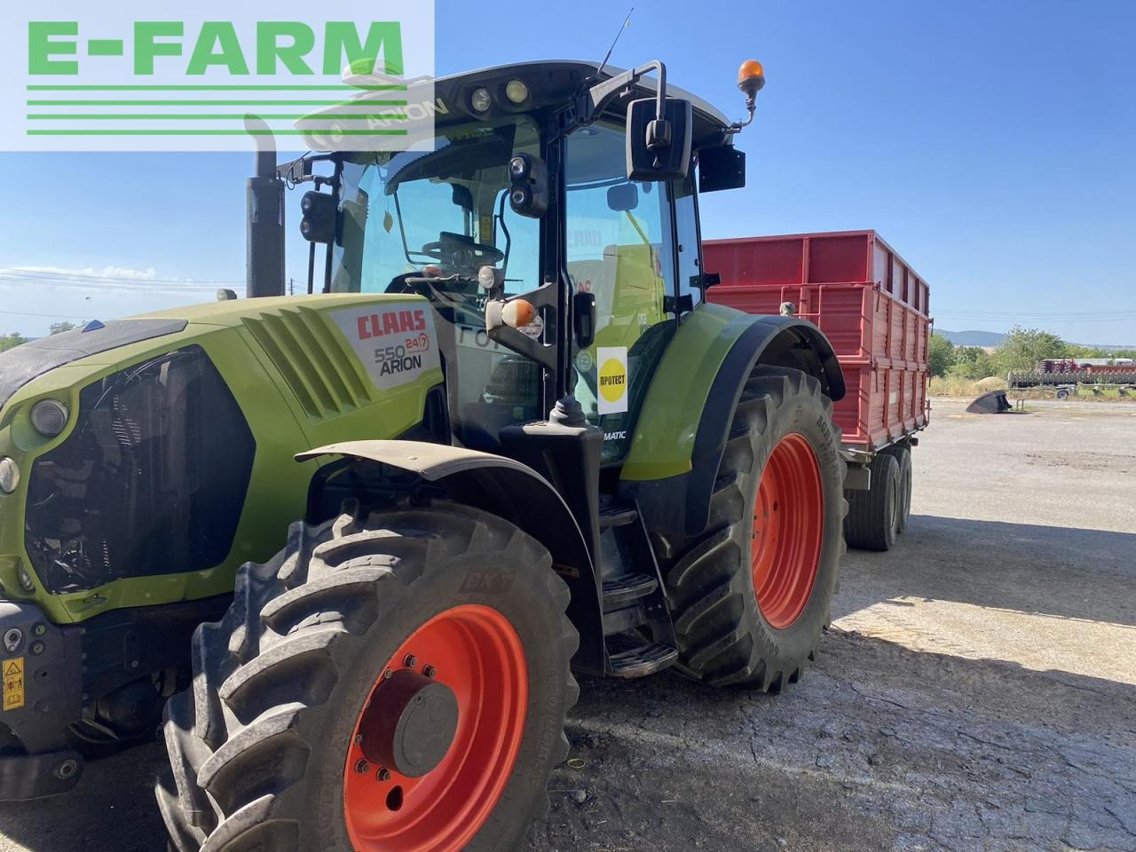 CLAAS ARION 550 CMATIC CMATIC - Trator: foto 1 CLAAS ARION 550 CMATIC CMATIC - Trator: foto 1
