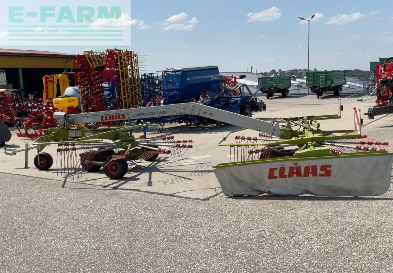 CLAAS Liner 650 TWIN - Ancinho enleirador: foto 2 CLAAS Liner 650 TWIN - Ancinho enleirador: foto 2
