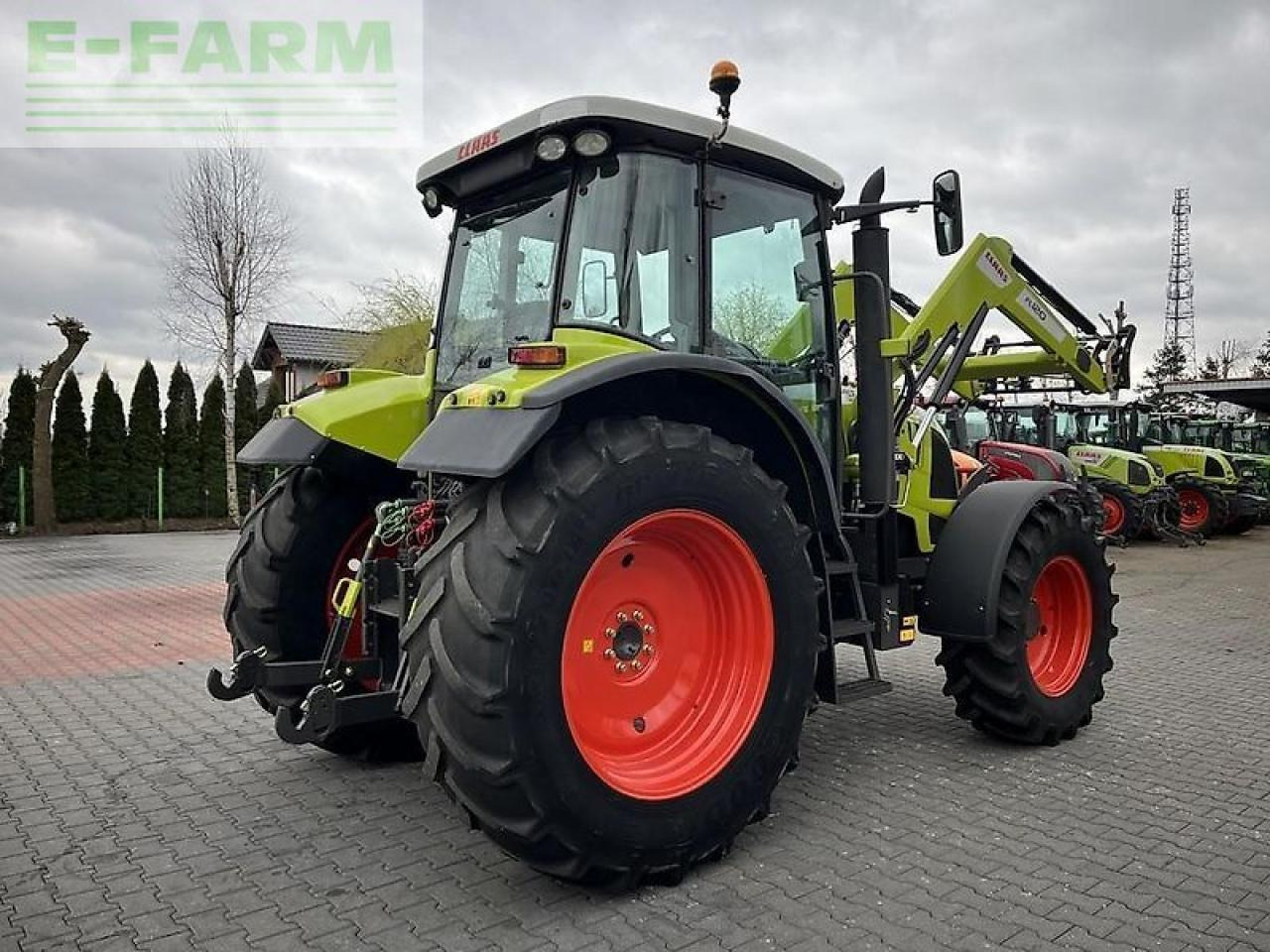 CLAAS ares 617 atz + claas fl120 ATZ - Trator: foto 5 CLAAS ares 617 atz + claas fl120 ATZ - Trator: foto 5