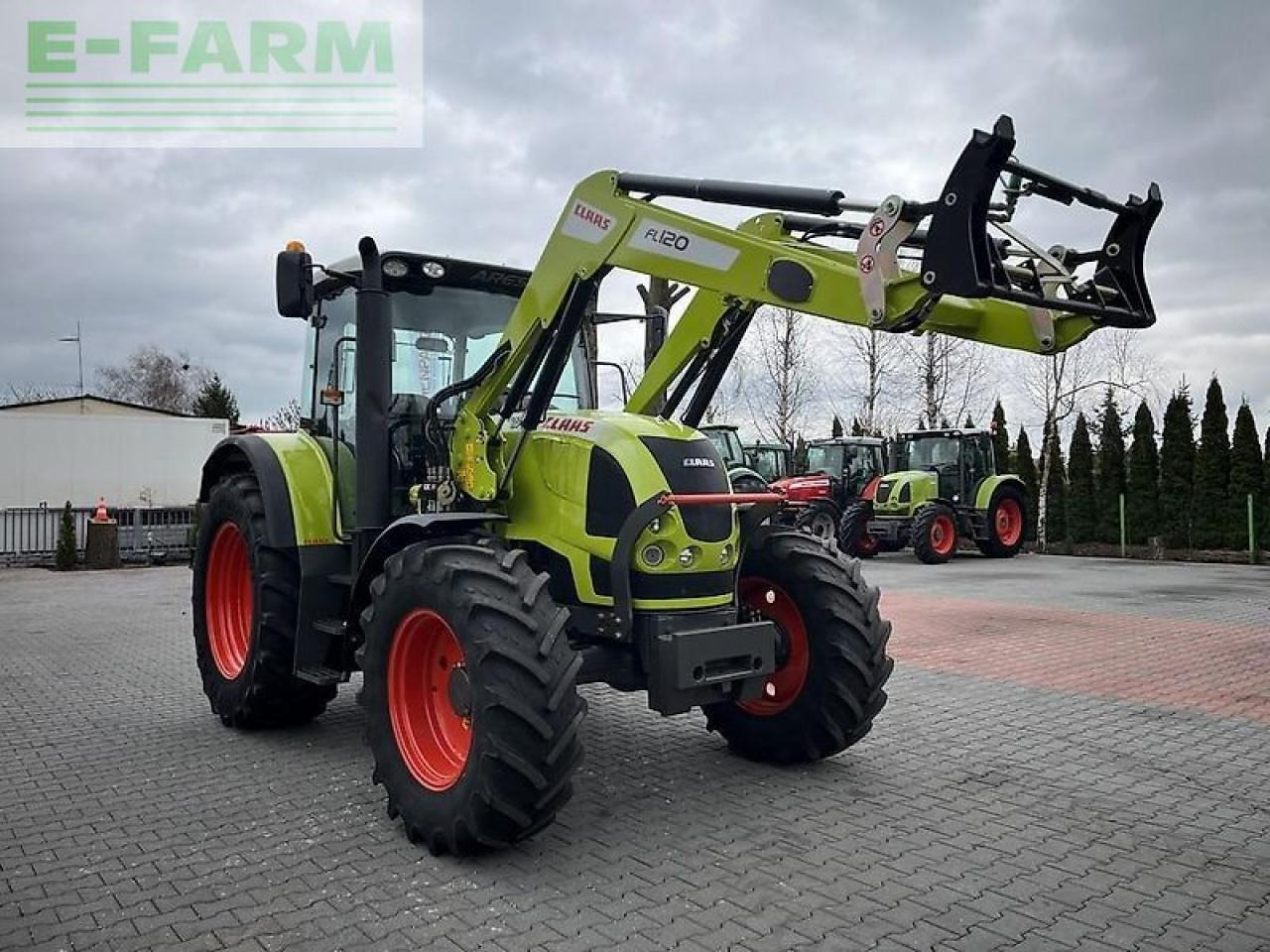 CLAAS ares 617 atz + claas fl120 ATZ - Trator: foto 3 CLAAS ares 617 atz + claas fl120 ATZ - Trator: foto 3