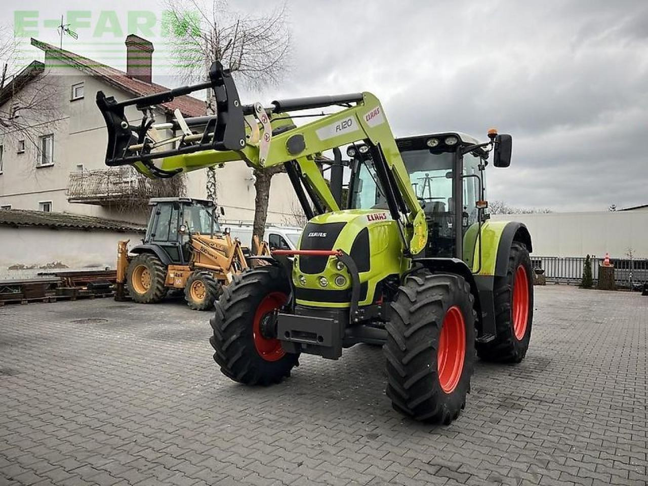 CLAAS ares 617 atz + claas fl120 ATZ - Trator: foto 2 CLAAS ares 617 atz + claas fl120 ATZ - Trator: foto 2