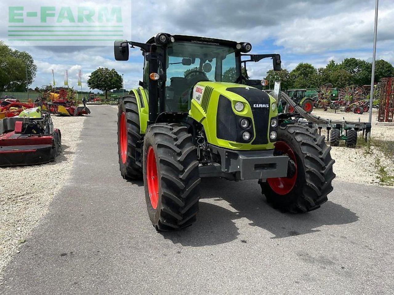 CLAAS arion 420 cis inkl. fkh / fzw / dl - Trator: foto 1 CLAAS arion 420 cis inkl. fkh / fzw / dl - Trator: foto 1
