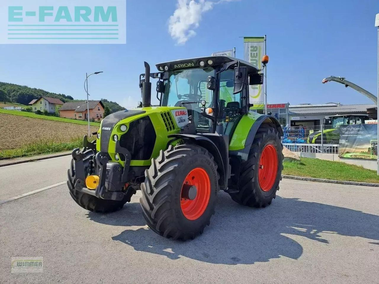 CLAAS arion 550 cmatic CMATIC - Trator: foto 3 CLAAS arion 550 cmatic CMATIC - Trator: foto 3