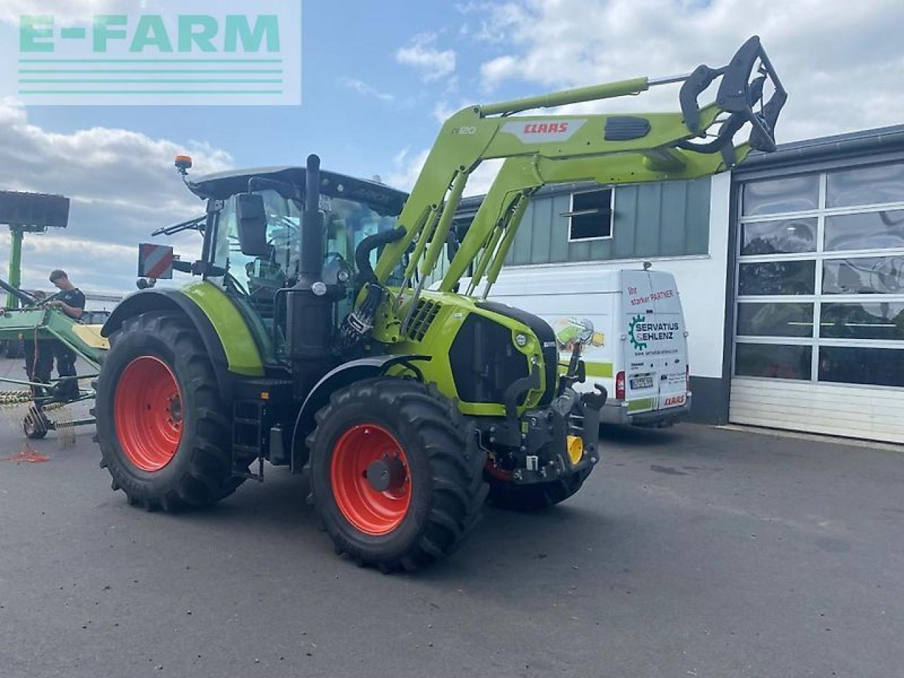 CLAAS arion 550 hexashift stage v cebis vorführmaschine mit garantieverlängerung HEXASHIFT CEBIS - Trator: foto 3 CLAAS arion 550 hexashift stage v cebis vorführmaschine mit garantieverlängerung HEXASHIFT CEBIS - Trator: foto 3