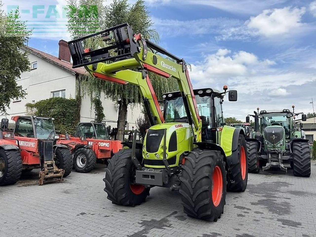 CLAAS arion 640 cis + quicke q65 CIS - Trator: foto 2 CLAAS arion 640 cis + quicke q65 CIS - Trator: foto 2