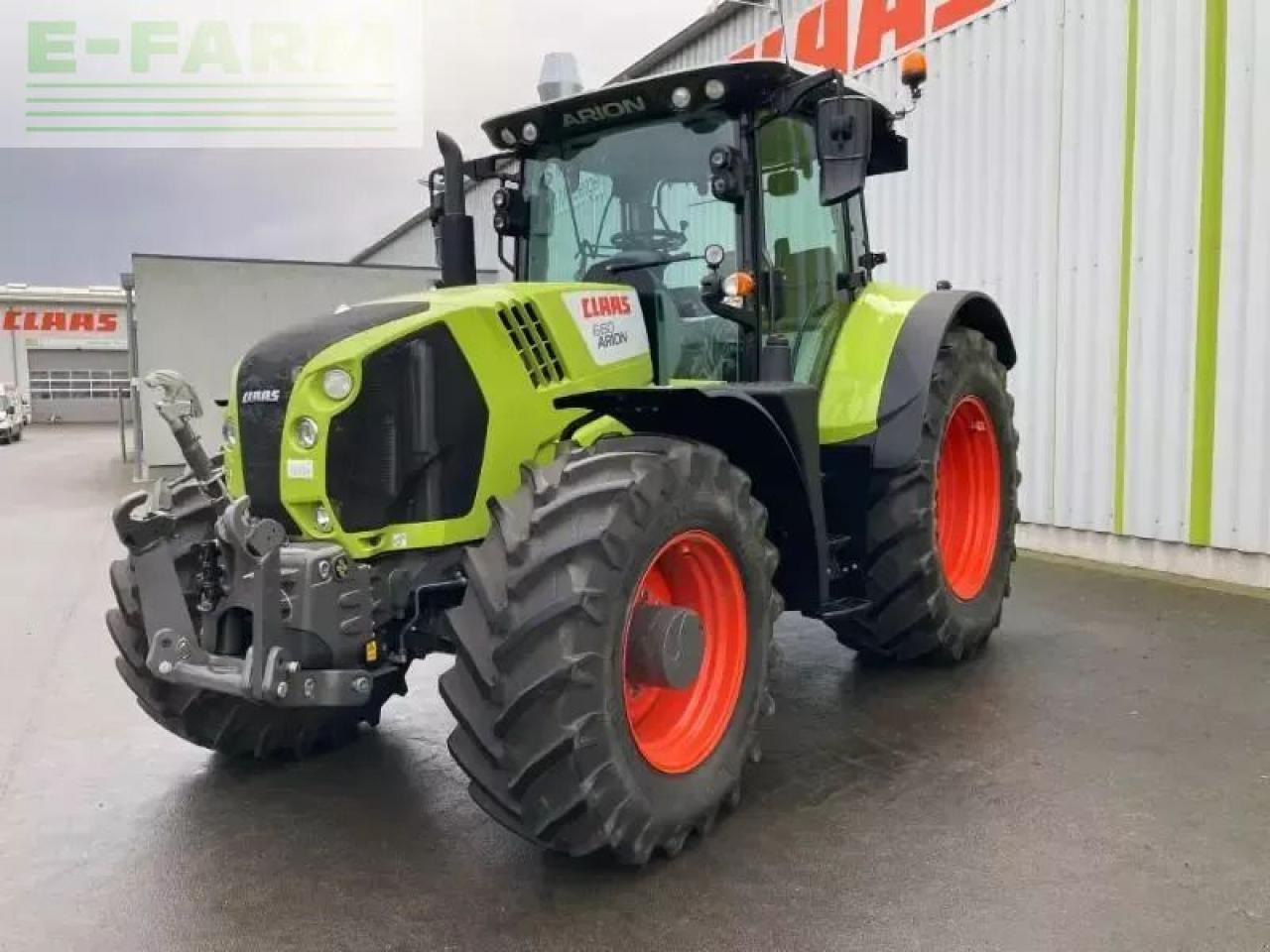 CLAAS arion 660 cmatic cis+ CMATIC CIS+ - Trator: foto 1 CLAAS arion 660 cmatic cis+ CMATIC CIS+ - Trator: foto 1