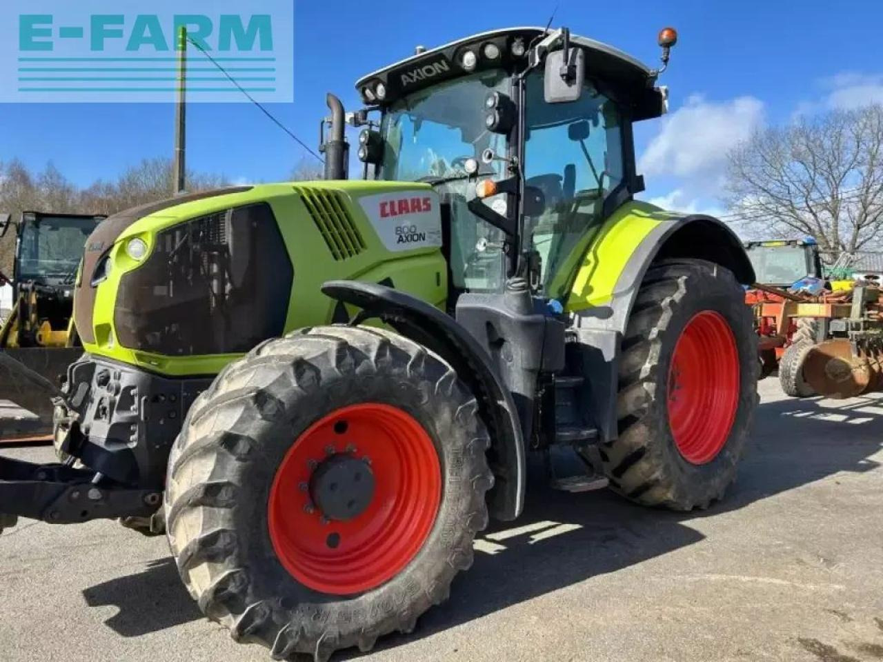 CLAAS axion 800 - Trator: foto 1 CLAAS axion 800 - Trator: foto 1