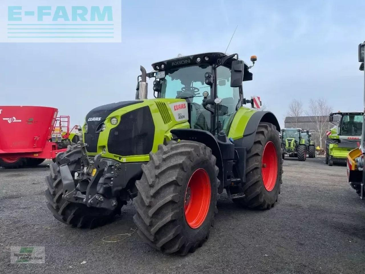 CLAAS axion 810 cmatic - Trator: foto 1 CLAAS axion 810 cmatic - Trator: foto 1
