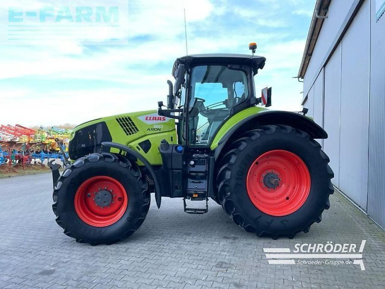 CLAAS axion 810 cmatic cebis CMATIC CEBIS - Trator: foto 4 CLAAS axion 810 cmatic cebis CMATIC CEBIS - Trator: foto 4
