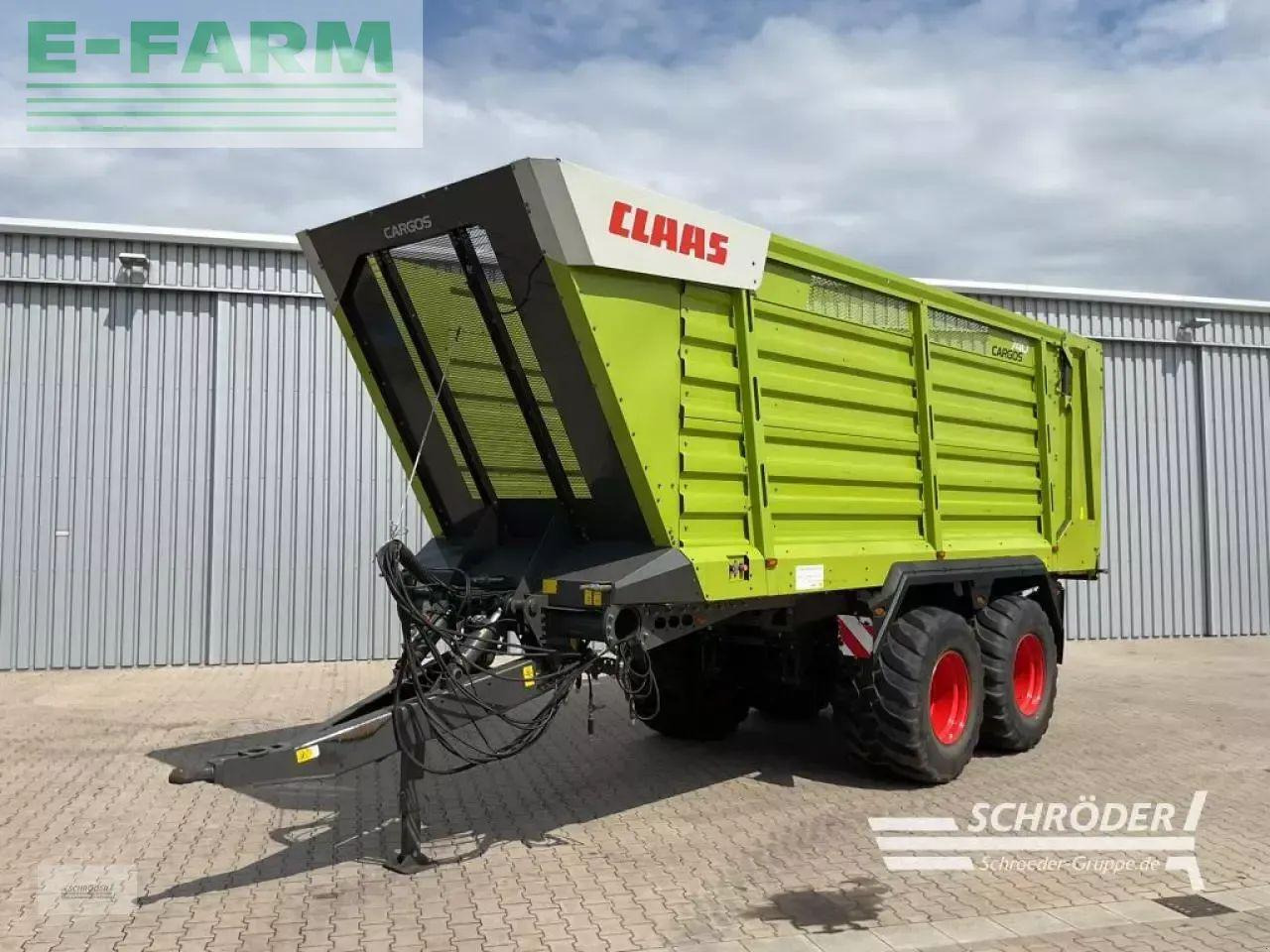 CLAAS cargos 740 - Reboque basculante agrícola: foto 1 CLAAS cargos 740 - Reboque basculante agrícola: foto 1
