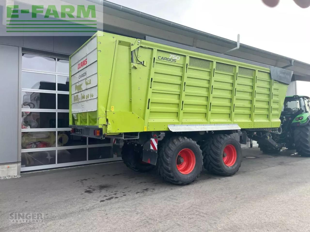 CLAAS cargos 750 - Reboque basculante agrícola: foto 5 CLAAS cargos 750 - Reboque basculante agrícola: foto 5