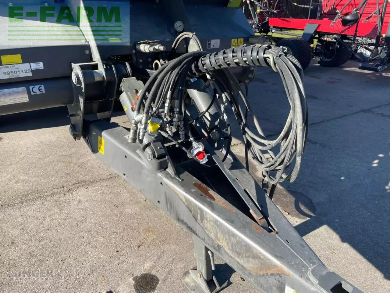 CLAAS cargos 750 - Reboque basculante agrícola: foto 2 CLAAS cargos 750 - Reboque basculante agrícola: foto 2