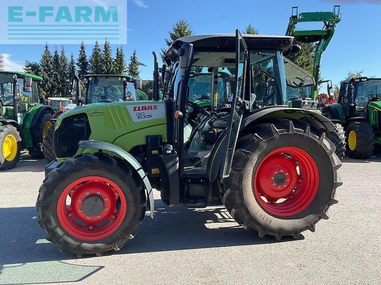 CLAAS elios 210 - Trator: foto 2 CLAAS elios 210 - Trator: foto 2