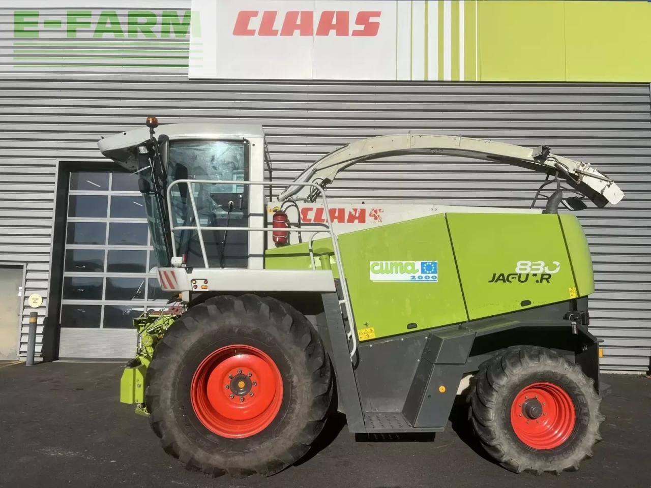 CLAAS jaguar 830 2rm - Picadora de forragem automotriz: foto 4 CLAAS jaguar 830 2rm - Picadora de forragem automotriz: foto 4