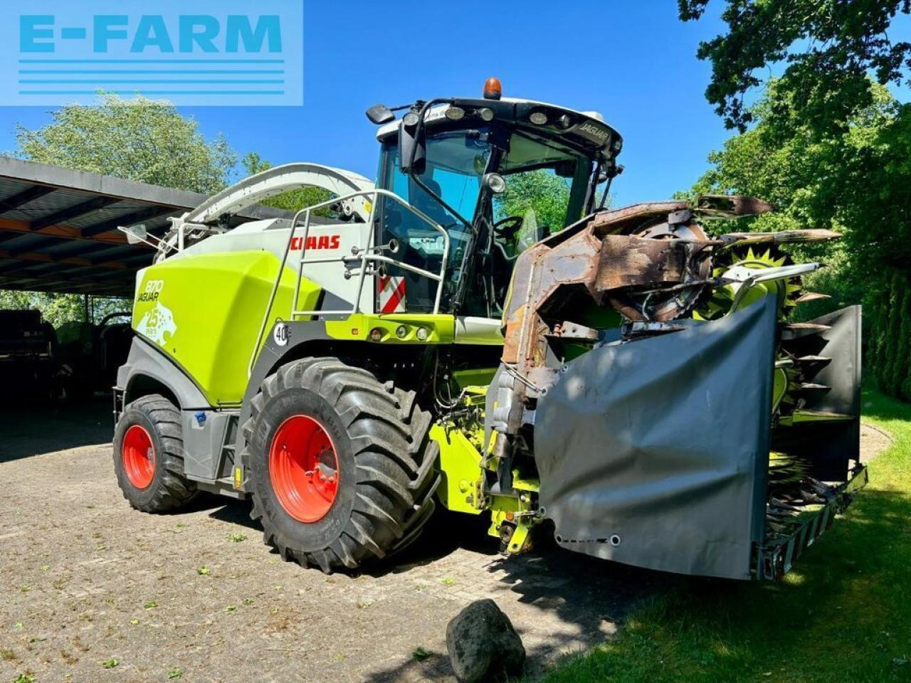 CLAAS jaguar 870 (496), orbis 600 sd, pu 300 profi con - Picadora de forragem automotriz: foto 2 CLAAS jaguar 870 (496), orbis 600 sd, pu 300 profi con - Picadora de forragem automotriz: foto 2