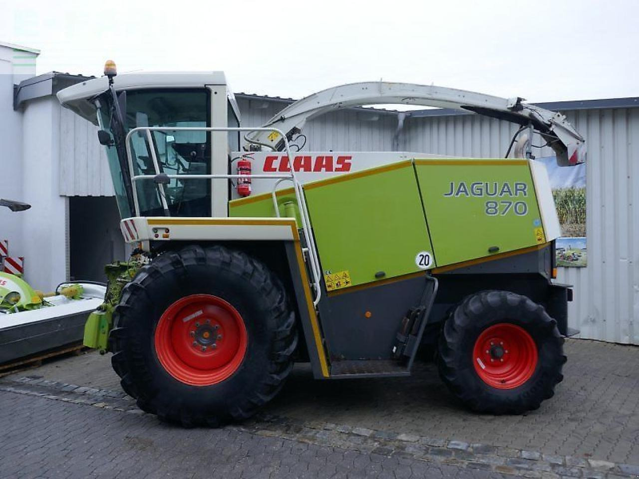 CLAAS jaguar 870 - Picadora de forragem automotriz: foto 5 CLAAS jaguar 870 - Picadora de forragem automotriz: foto 5