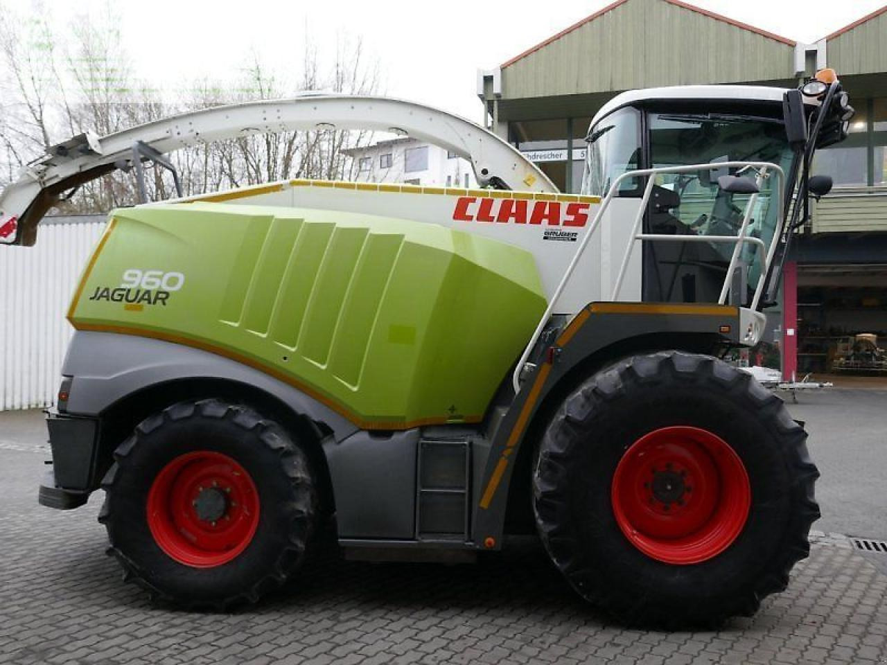 CLAAS jaguar 960 inkl. orbis 750 - Picadora de forragem automotriz: foto 3 CLAAS jaguar 960 inkl. orbis 750 - Picadora de forragem automotriz: foto 3