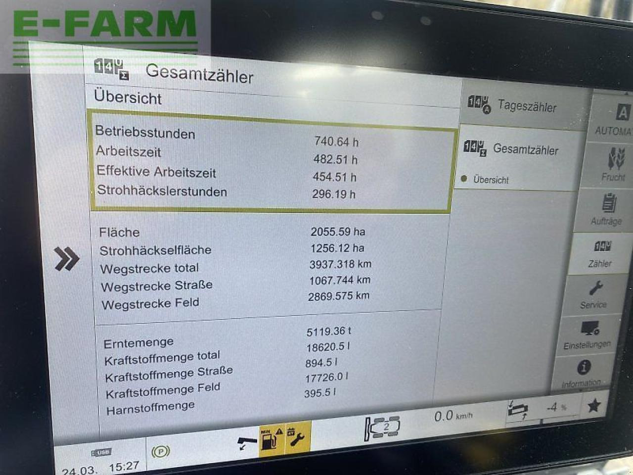 Ceifeira debulhadora CLAAS lexion 5400 mit finanzierung: foto 12