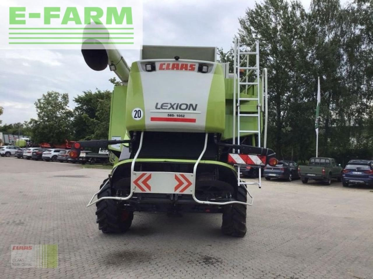 CLAAS lexion 570tt mit v750+tw - Ceifeira debulhadora: foto 4 CLAAS lexion 570tt mit v750+tw - Ceifeira debulhadora: foto 4
