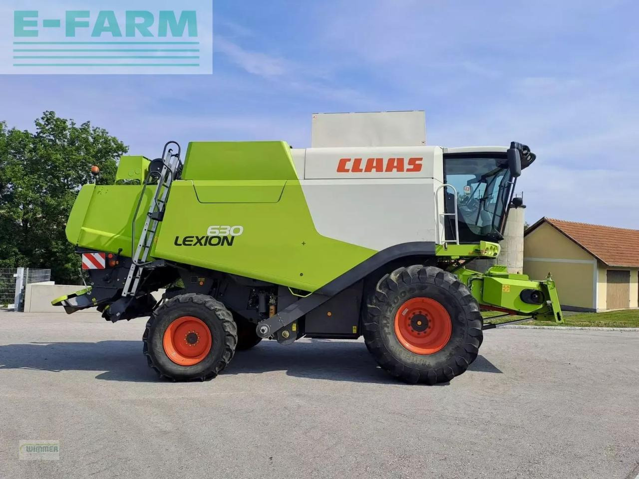 CLAAS lexion 630 - allrad - Ceifeira debulhadora: foto 5 CLAAS lexion 630 - allrad - Ceifeira debulhadora: foto 5