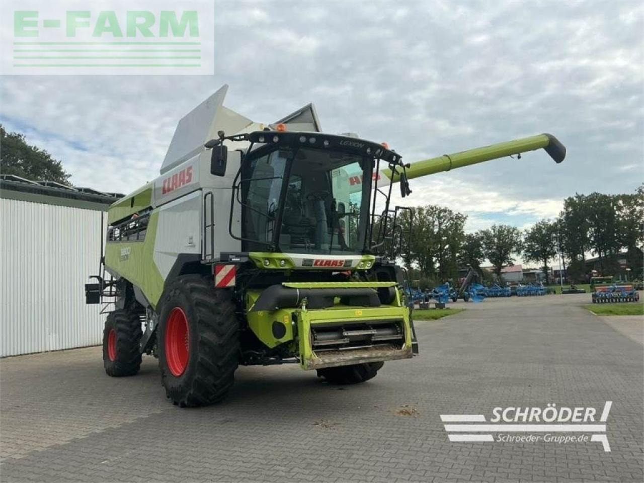 CLAAS lexion 6800 + vario 1080 (inkl. raps) - Ceifeira debulhadora: foto 2 CLAAS lexion 6800 + vario 1080 (inkl. raps) - Ceifeira debulhadora: foto 2