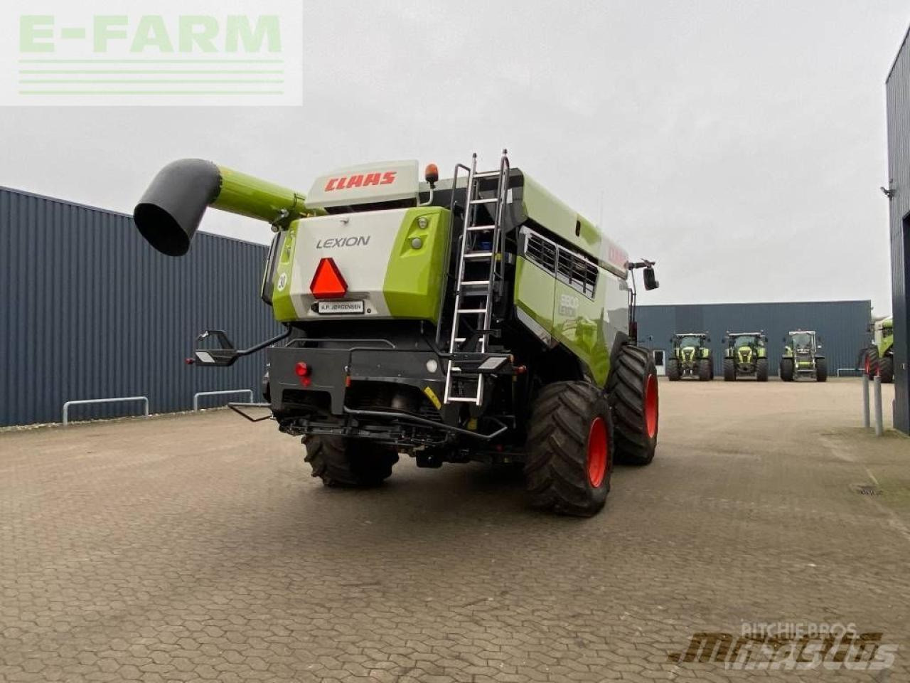 Ceifeira debulhadora CLAAS lexion 8800 4wd: foto 8 Ceifeira debulhadora CLAAS lexion 8800 4wd: foto 8