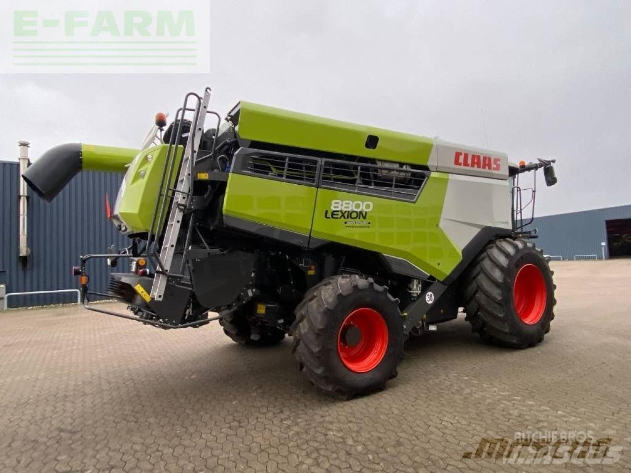 Ceifeira debulhadora CLAAS lexion 8800 4wd: foto 10 Ceifeira debulhadora CLAAS lexion 8800 4wd: foto 10