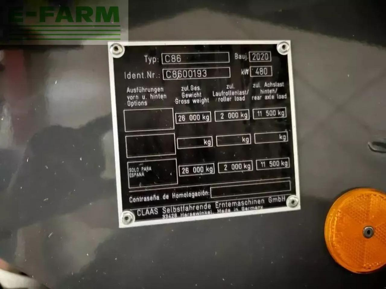 CLAAS lexion 8800 tt 4 wd - Ceifeira debulhadora: foto 5 CLAAS lexion 8800 tt 4 wd - Ceifeira debulhadora: foto 5