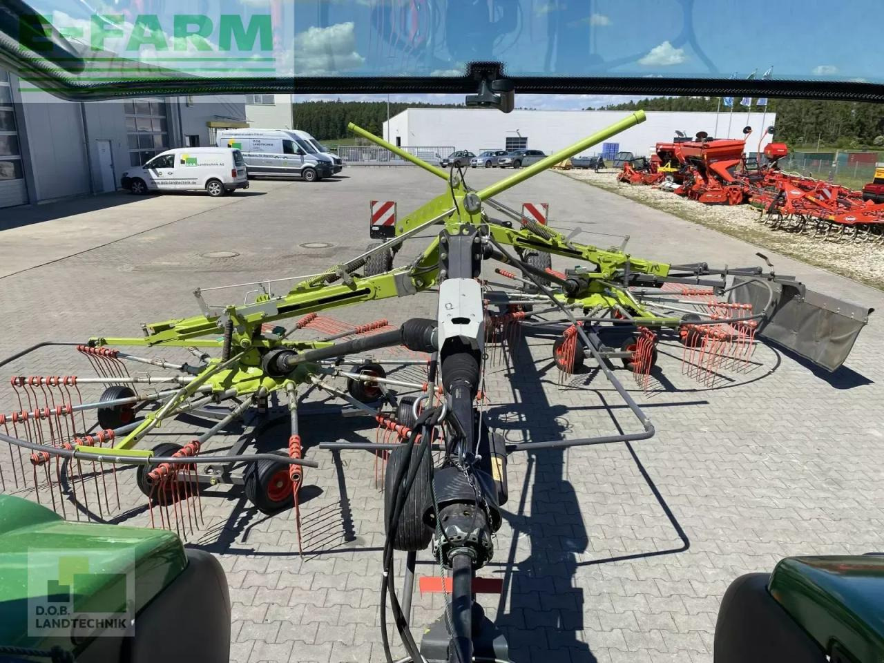 CLAAS liner 1900 - Ancinho enleirador: foto 4 CLAAS liner 1900 - Ancinho enleirador: foto 4