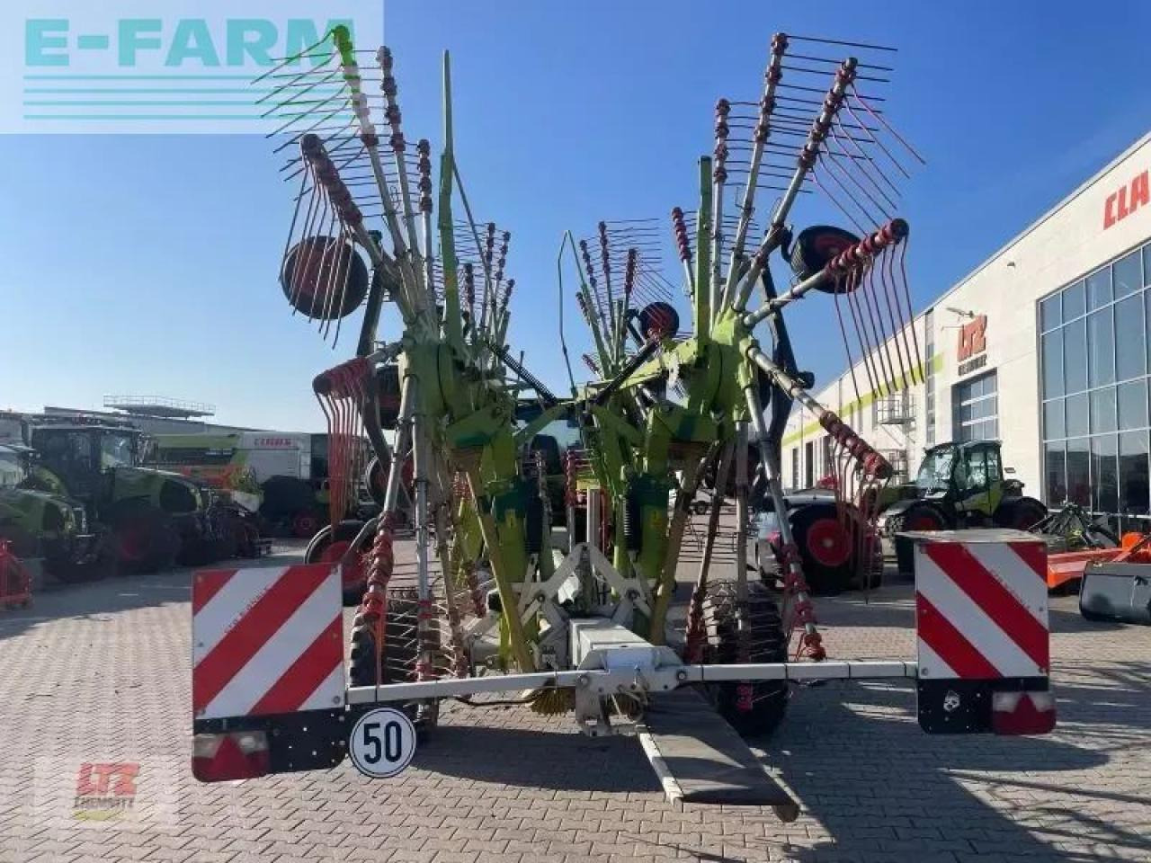 CLAAS liner 3600 - Ancinho enleirador: foto 4 CLAAS liner 3600 - Ancinho enleirador: foto 4