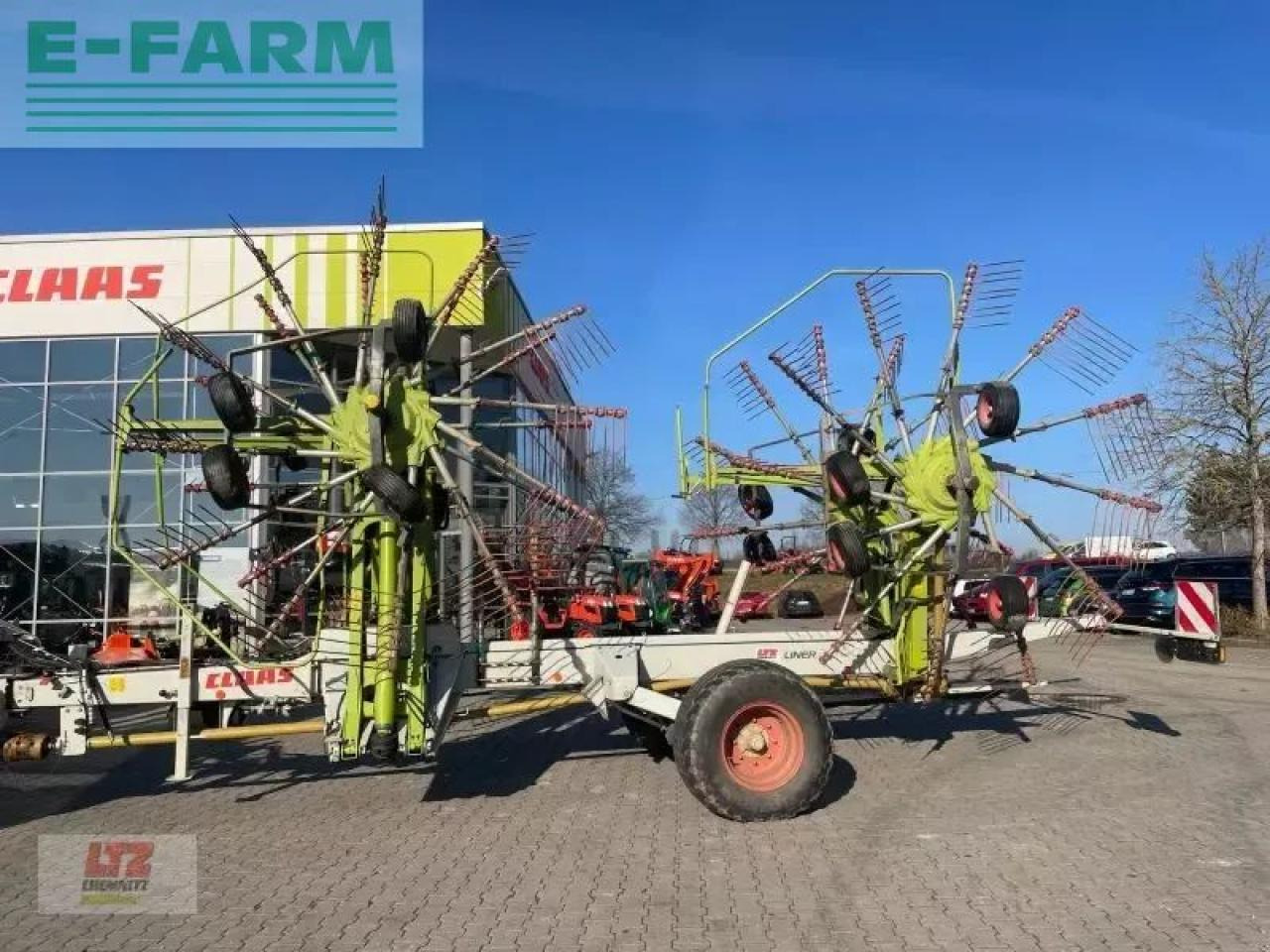CLAAS liner 3600 - Ancinho enleirador: foto 2 CLAAS liner 3600 - Ancinho enleirador: foto 2