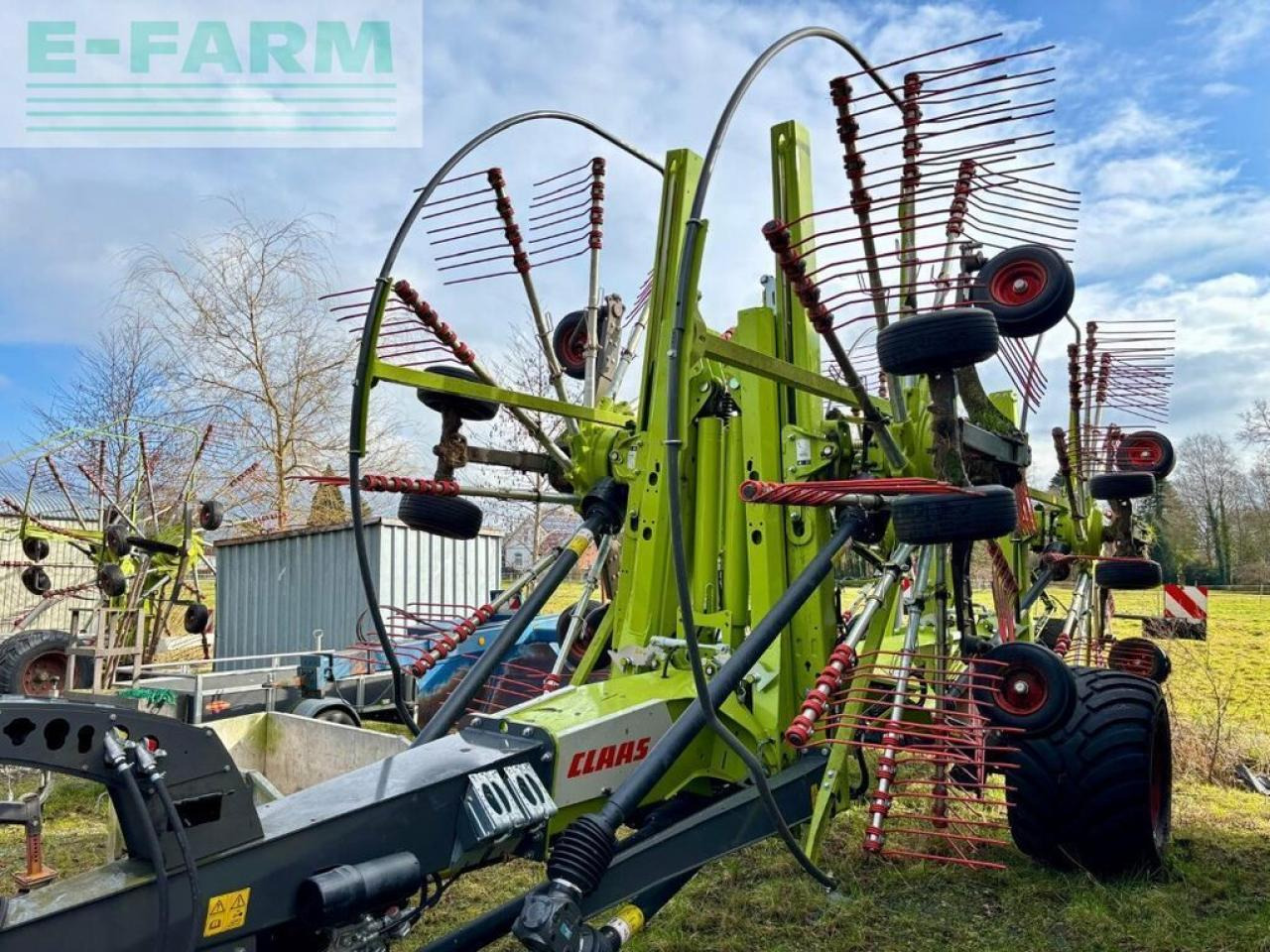 CLAAS liner 4700 business pro, nur 153 h ! - Ancinho enleirador: foto 2 CLAAS liner 4700 business pro, nur 153 h ! - Ancinho enleirador: foto 2