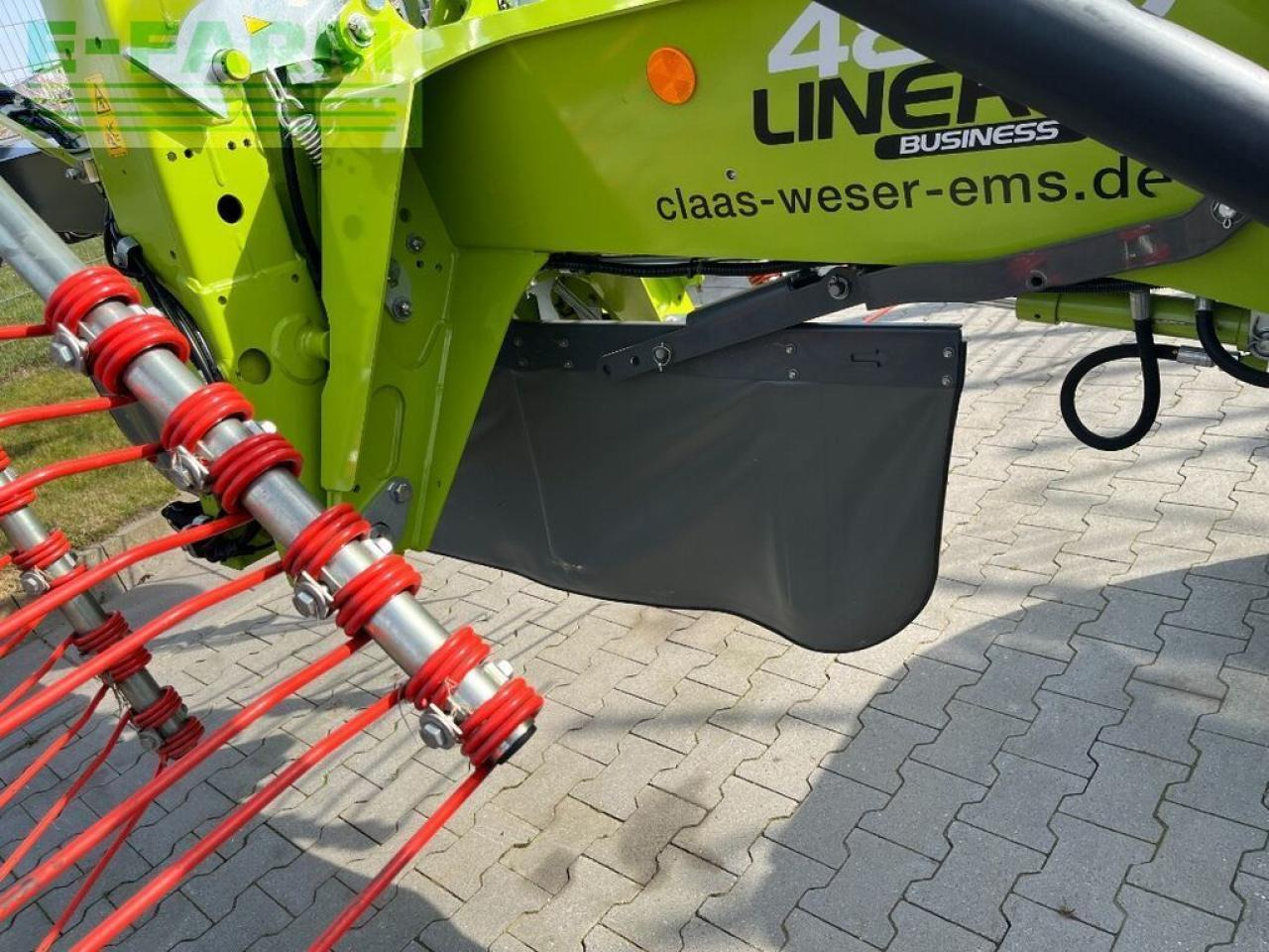 Ancinho enleirador CLAAS liner 4800 business pro: foto 11